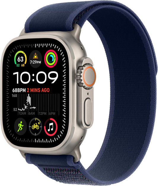 Apple Watch Ultra2 49mm GPS + Cellular – Titanium Case, Sports & Fitness Smartwatch with GPS & Extra-Long Battery